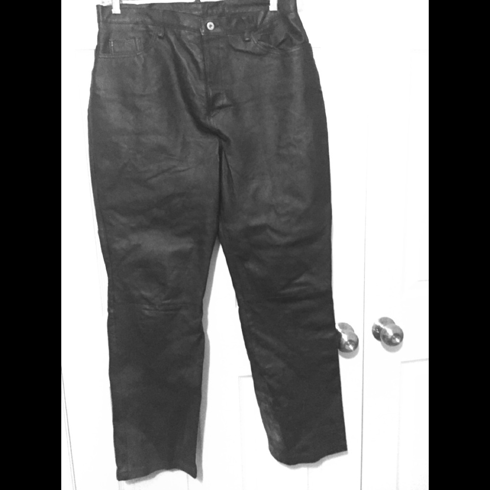 Leather Pants. Sz 30